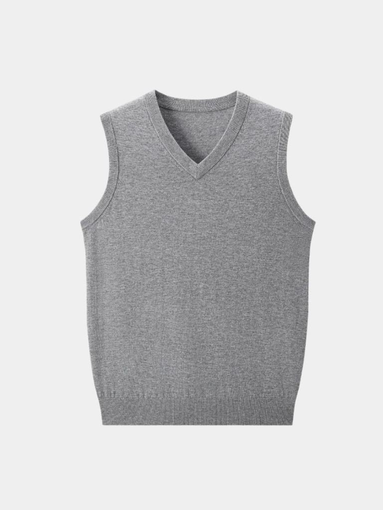 Gilet in maglia con scollo a V - Aurelio Club