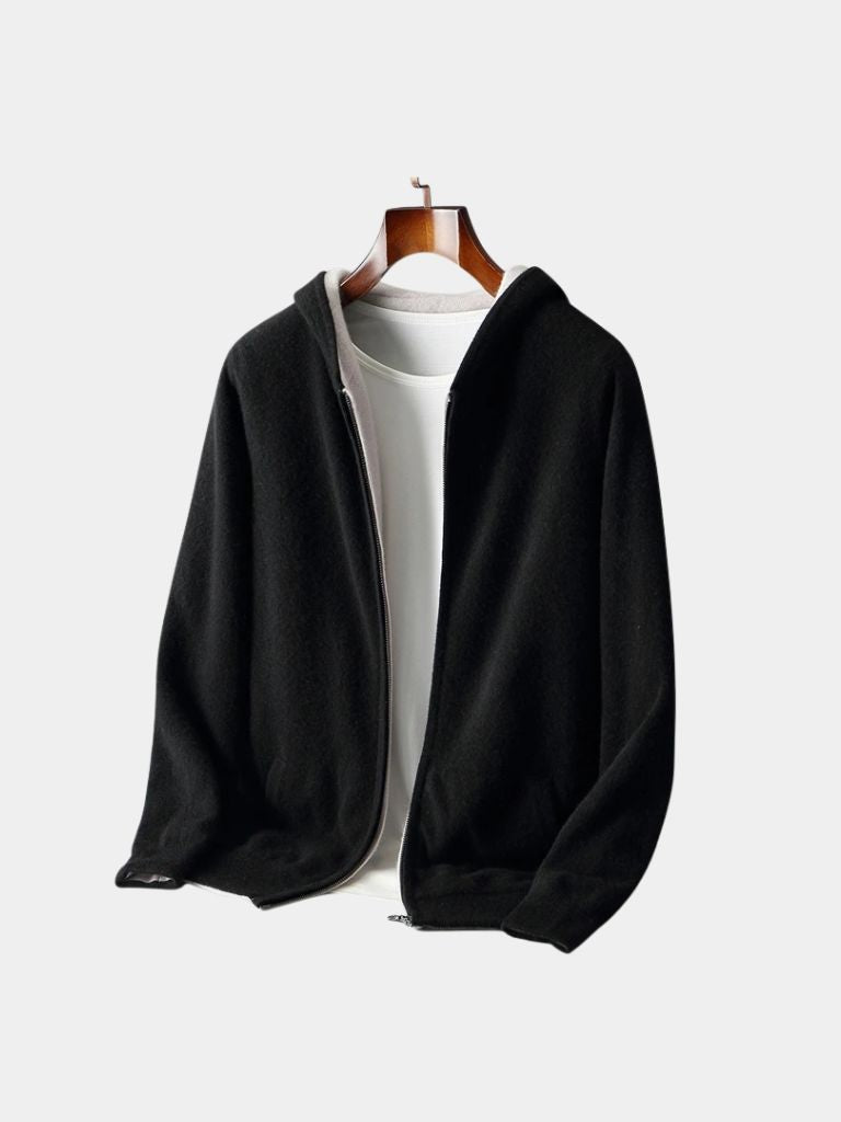 Maglia Villa in cashmere con cappuccio - Aurelio Club