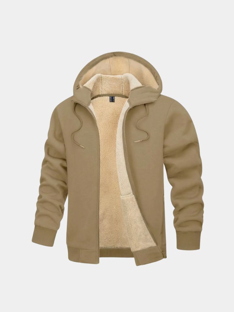 Giacca con cappuccio e fodera sherpa - Aurelio Club