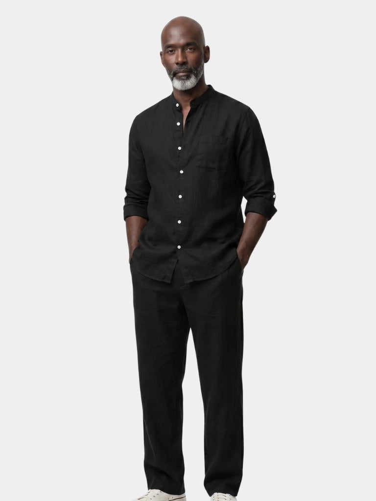 Completo con camicia e pantaloni dalla vestibilità rilassata - Aurelio Club