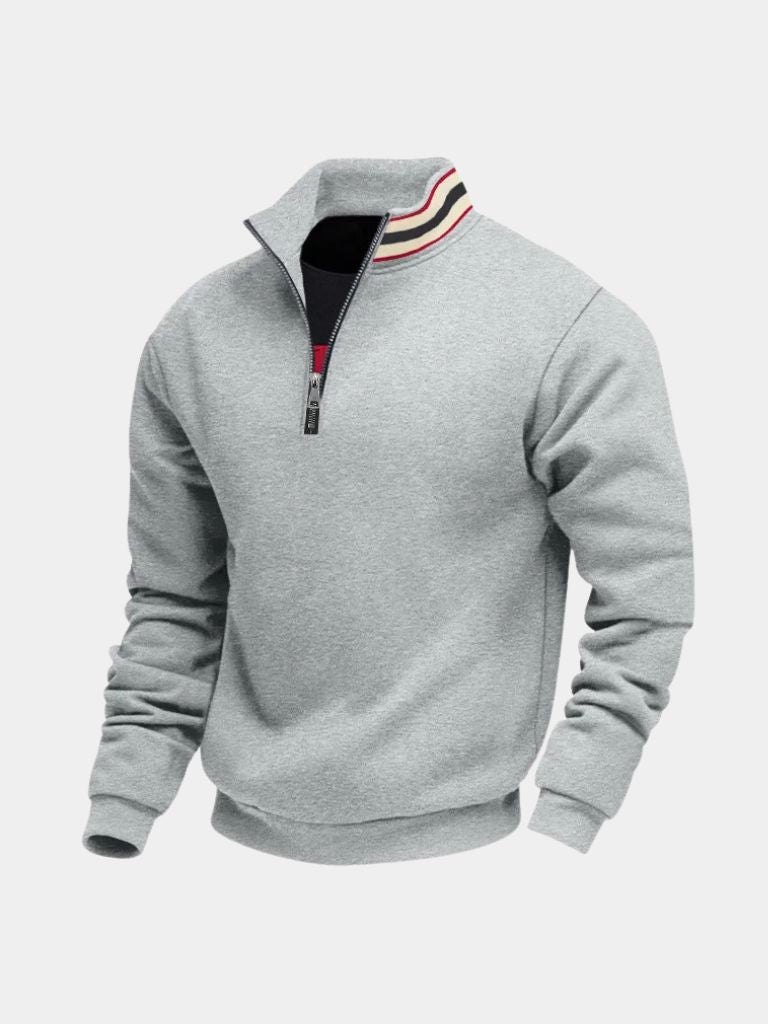 Pullover Regent a righe con collo alto - Aurelio Club