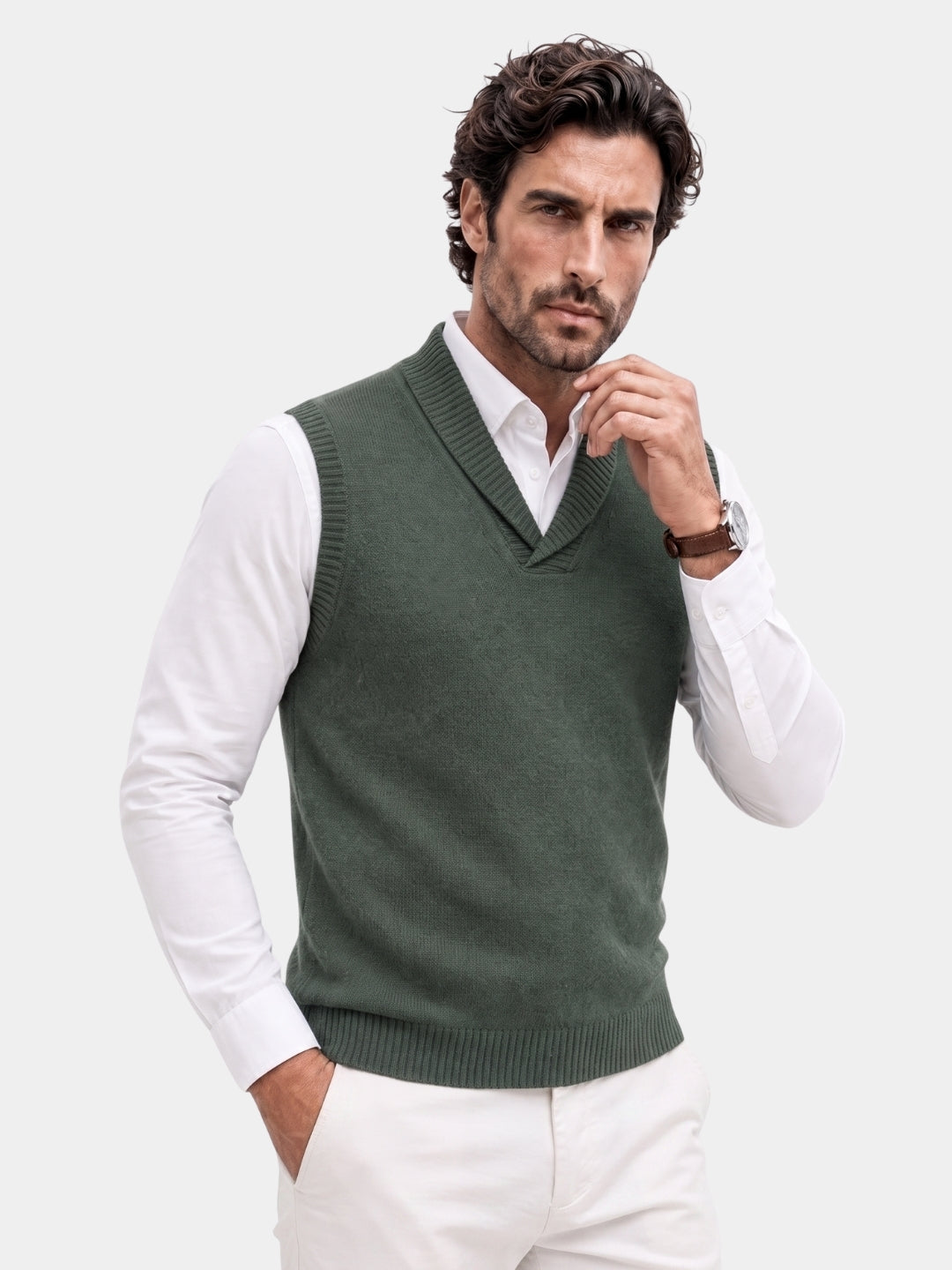 Gilet British in maglia - Aurelio Club