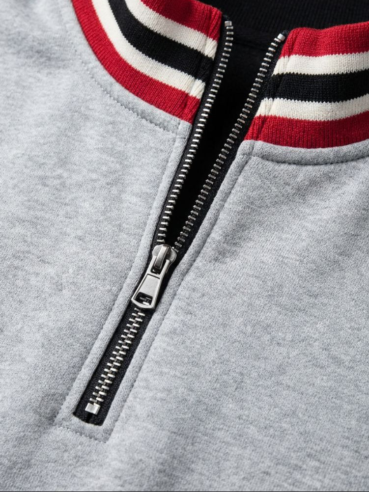 Pullover Regent a righe con collo alto - Aurelio Club