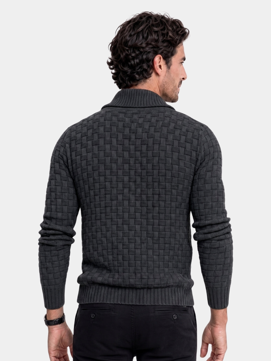 Pullover in maglia dalla linea sagomata - Aurelio Club