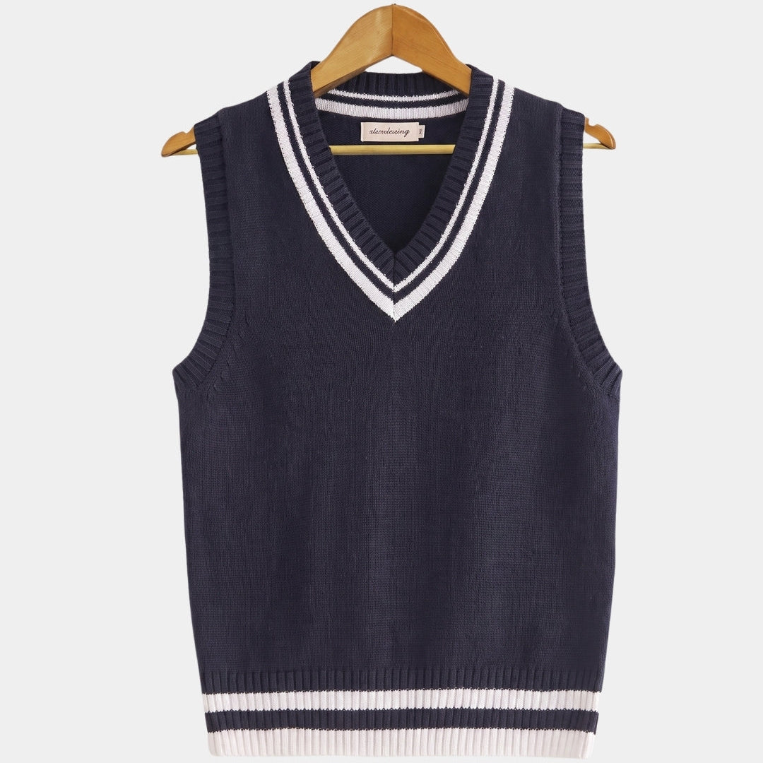 Gilet in maglia d'ispirazione classica - Aurelio Club