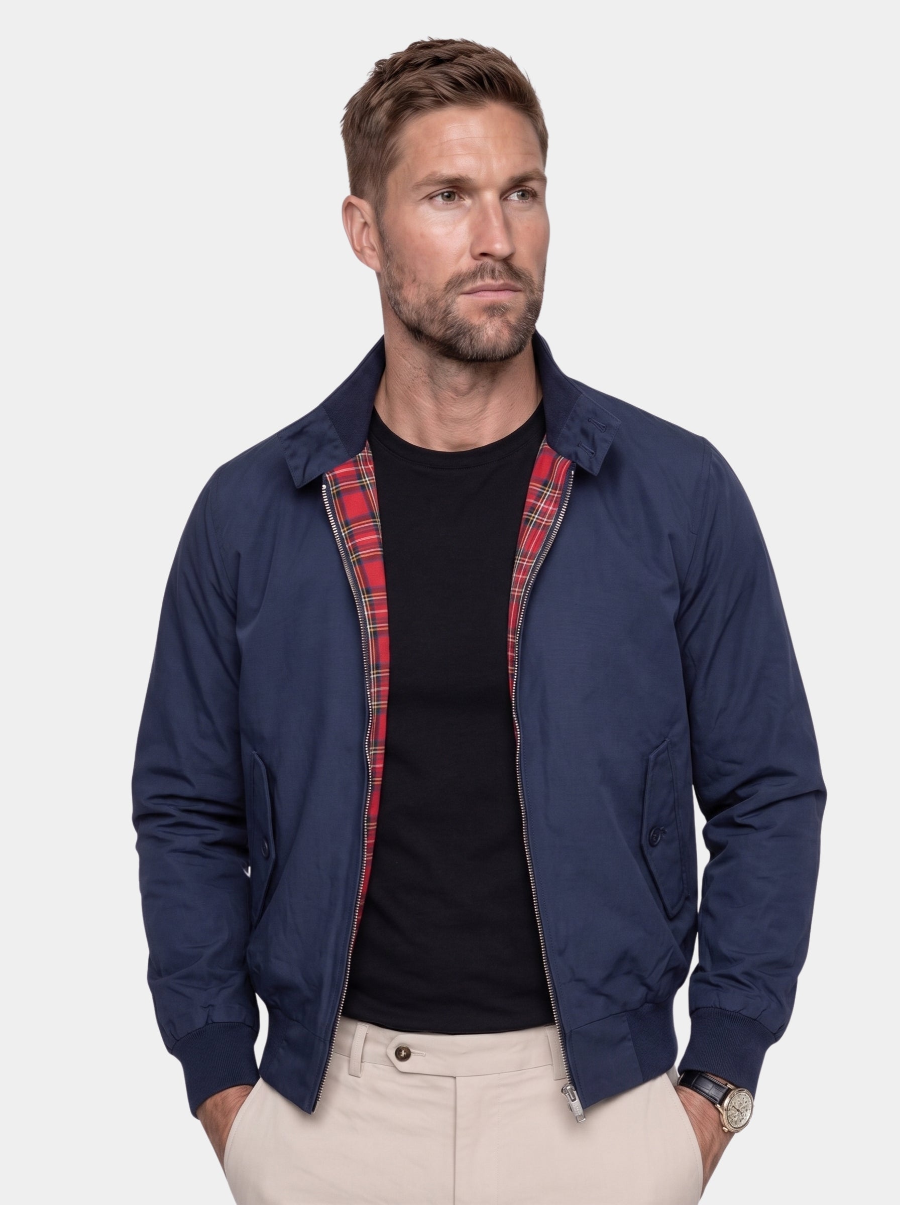 Giacca Duke con zip - Aurelio Club