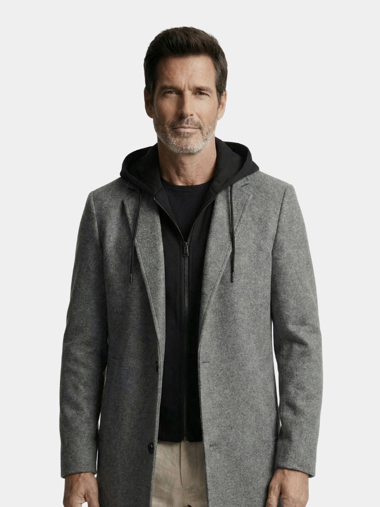 Cappotto Metropolitan con cappuccio - Aurelio Club