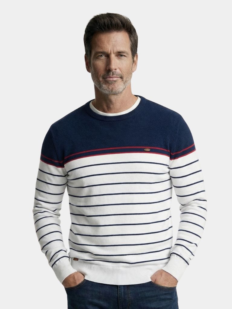 Pullover Mariner con lavorazione a trecce - Aurelio Club