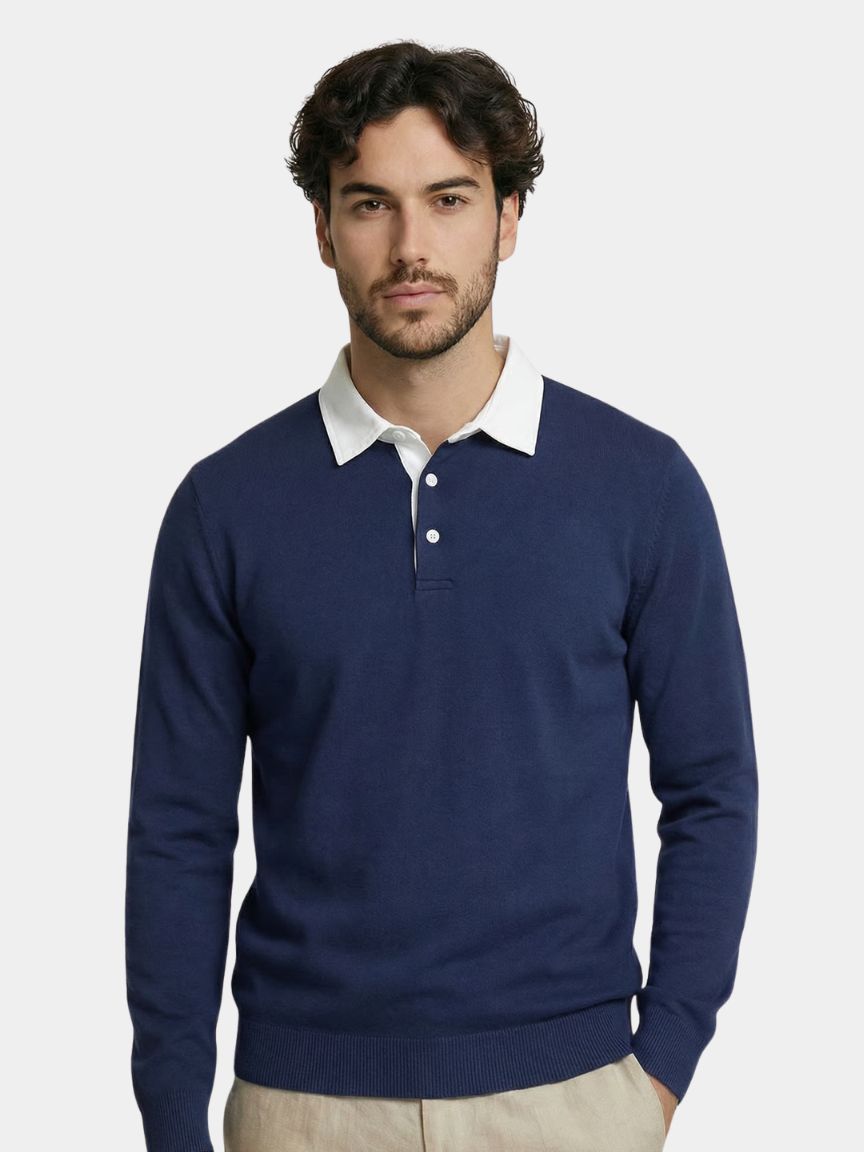 Polo Essential a maniche lunghe - Aurelio Club