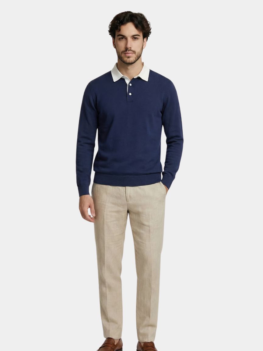 Polo Essential a maniche lunghe - Aurelio Club