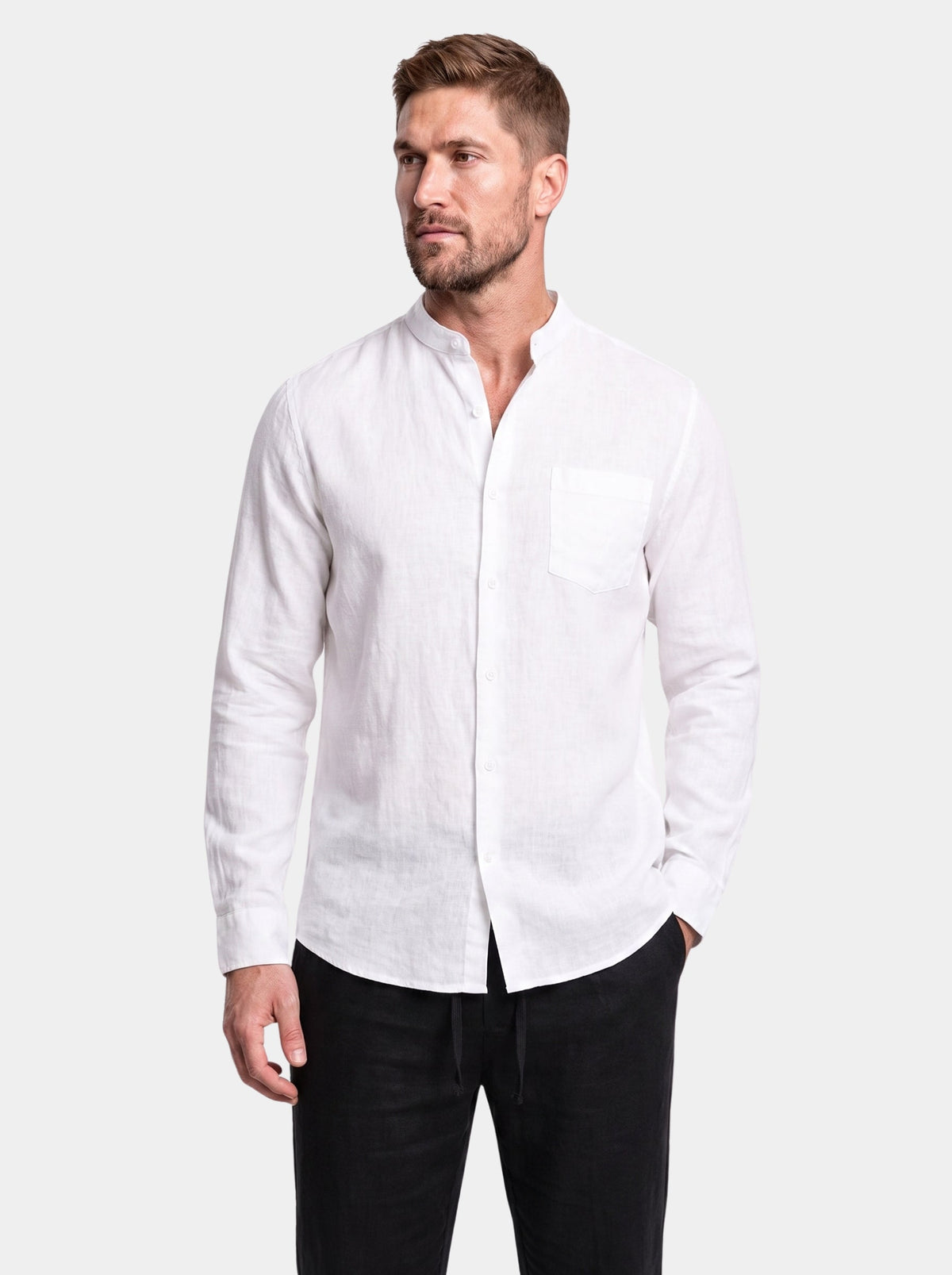 Completo Sabbia con camicia, pantaloni e mocassini - Aurelio Club