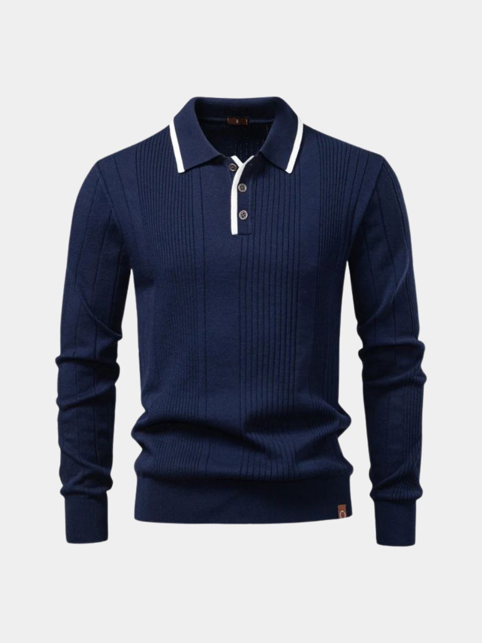 Polo in maglia a coste verticali - Aurelio Club