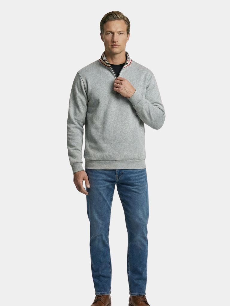 Pullover Regent a righe con collo alto - Aurelio Club