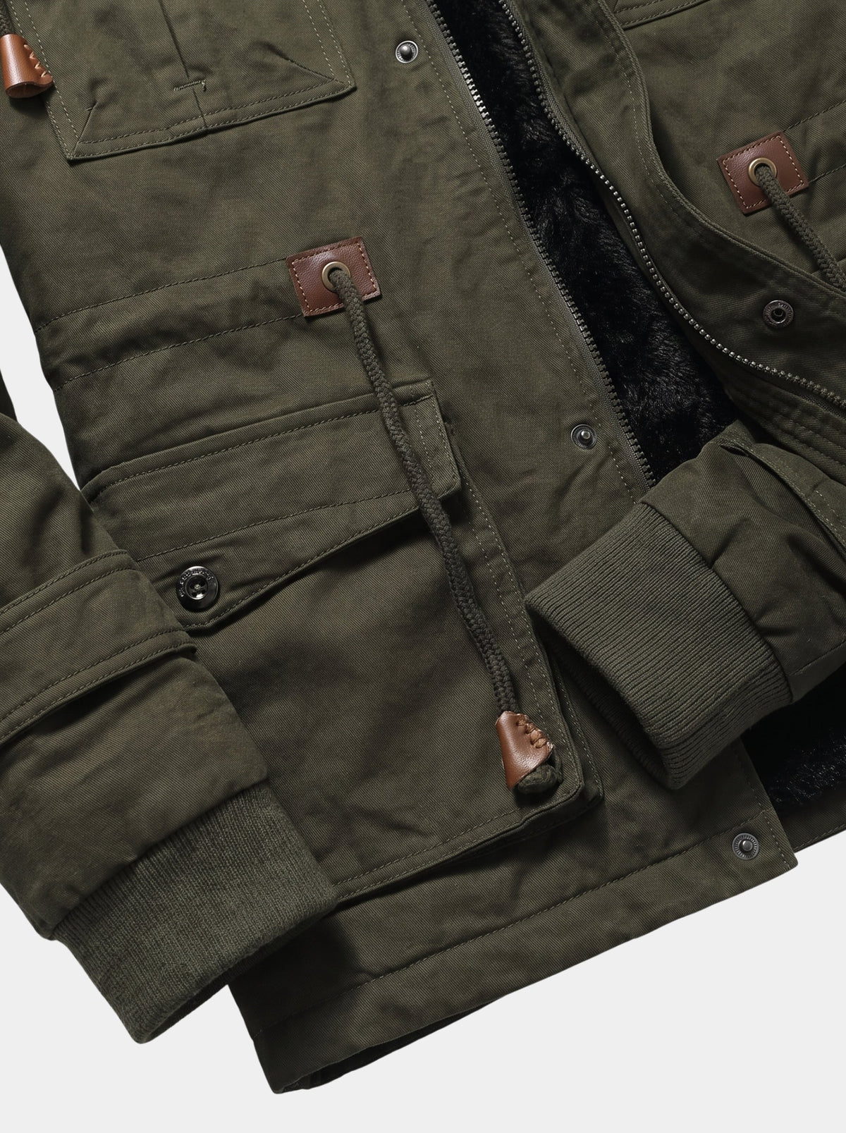 Giacca Garrison in tela di cotone con tasche - Aurelio Club