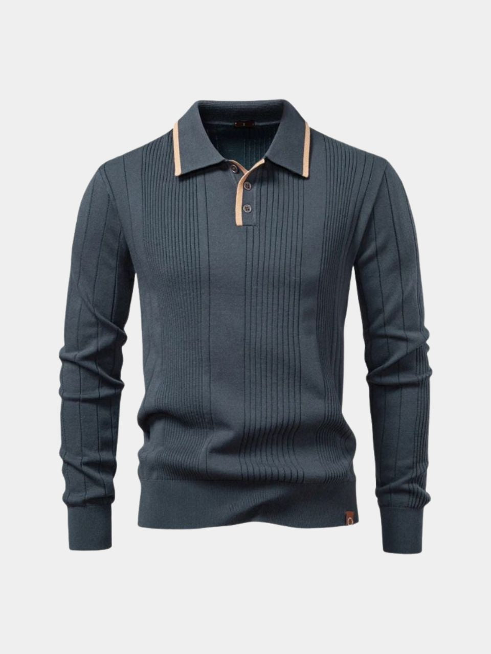 Polo in maglia a coste verticali - Aurelio Club