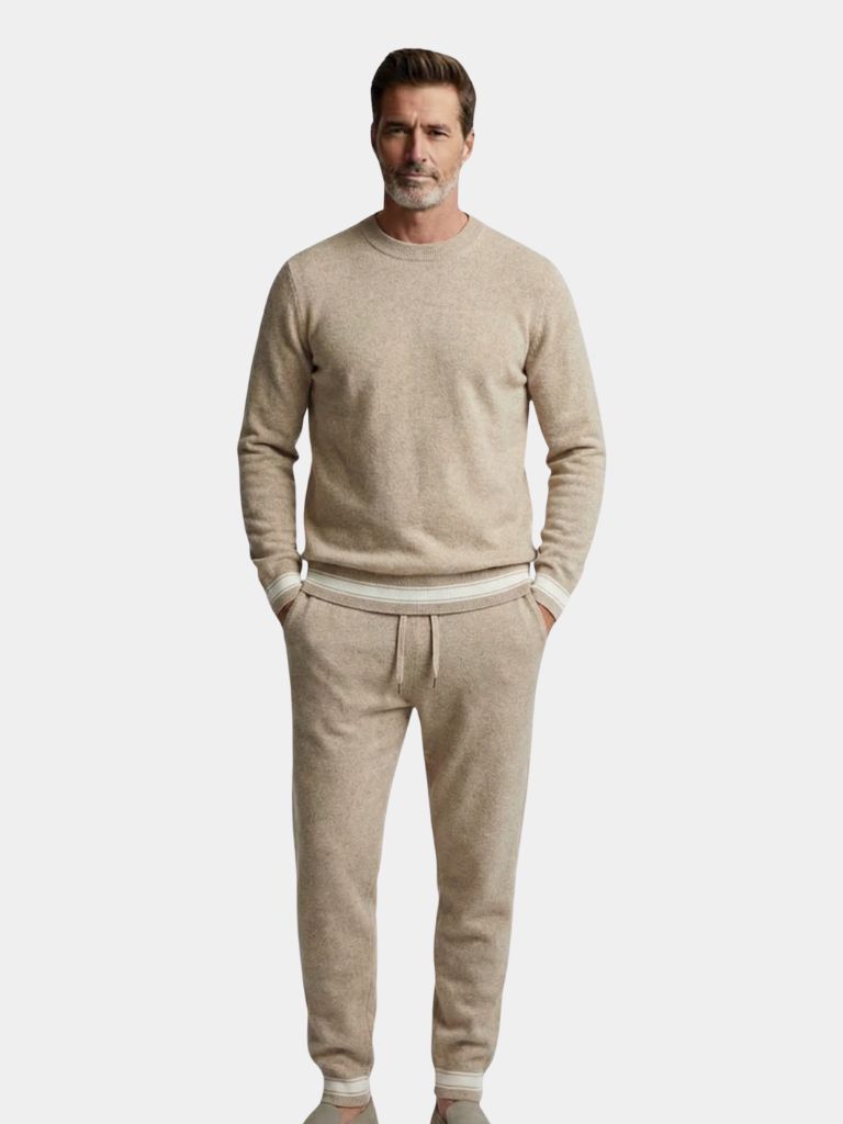 Completo coordinato in cashmere Essential - Aurelio Club