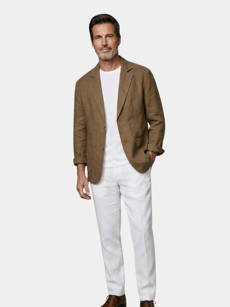 Blazer estivo Oldbrook in lino - Aurelio Club