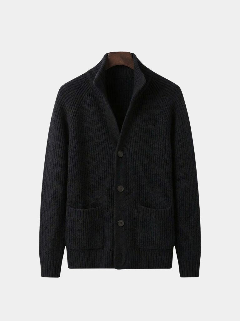 Cardigan Heritage con bottoni e tasche - Aurelio Club
