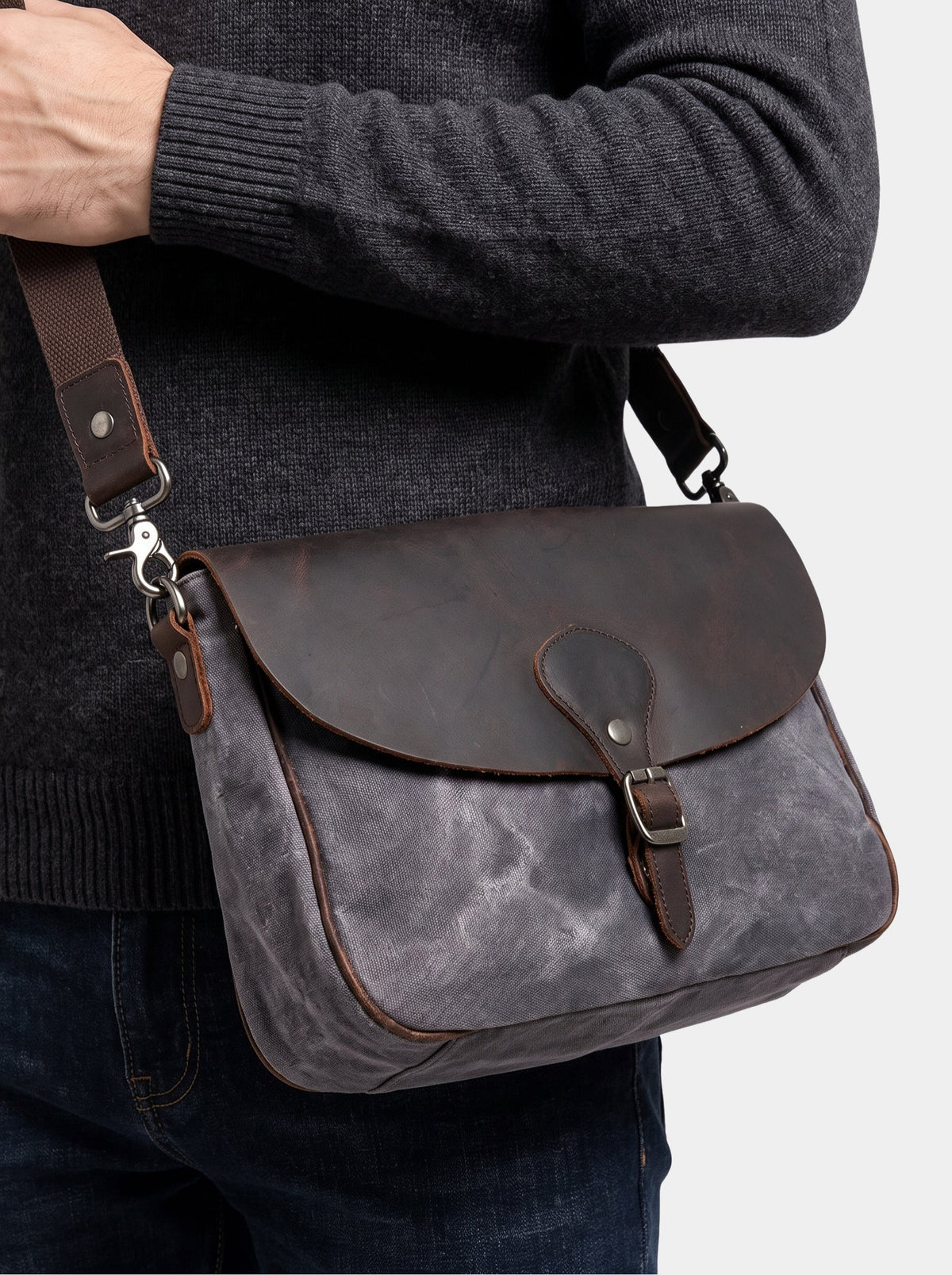 Borsa messenger Windsor a tracolla - Aurelio Club