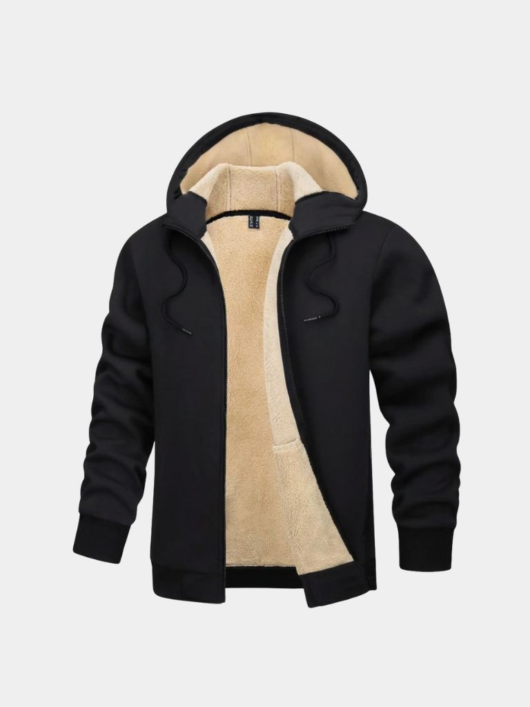 Giacca con cappuccio e fodera sherpa - Aurelio Club