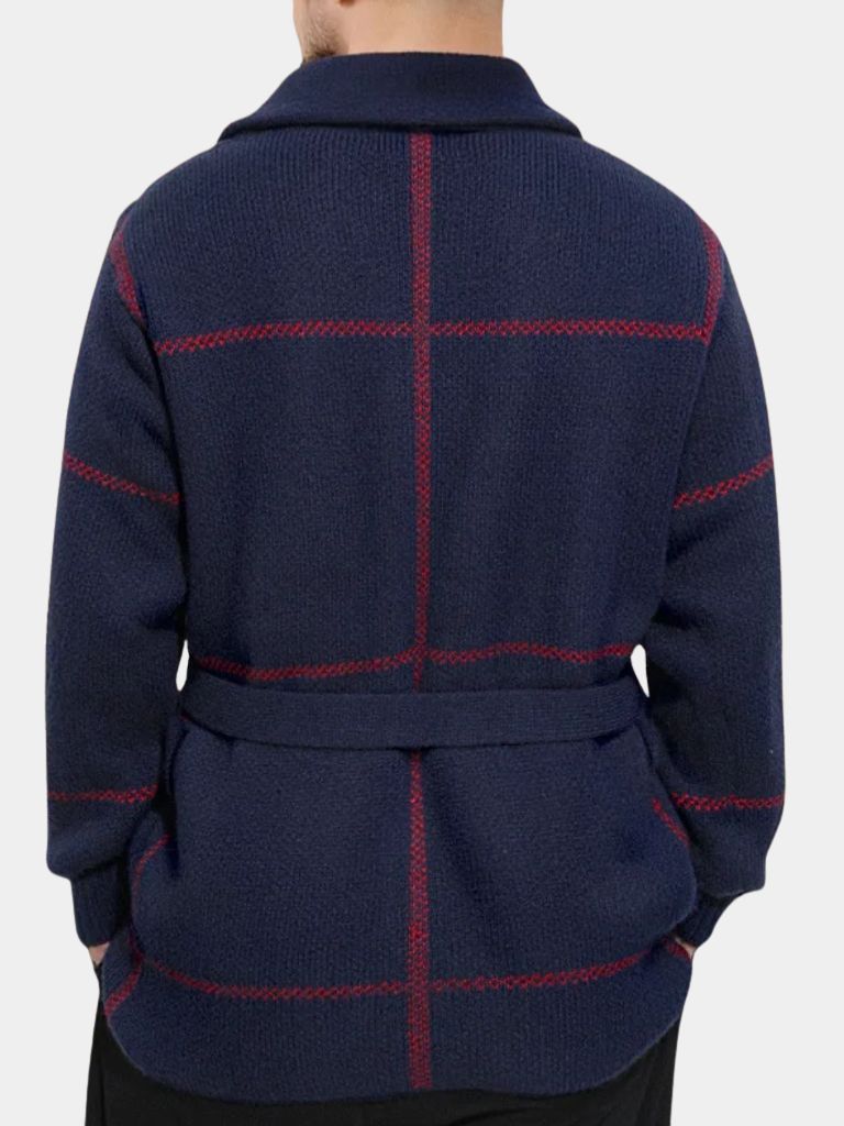 Cappotto Roma in maglia con cintura - Aurelio Club