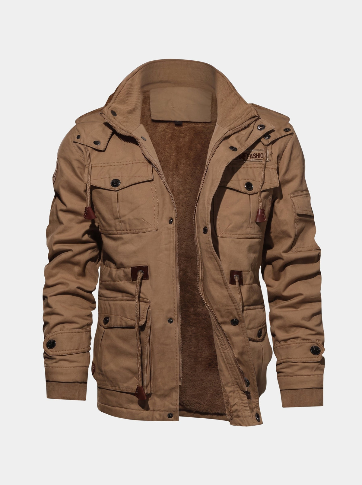 Giacca Garrison in tela di cotone con tasche - Aurelio Club