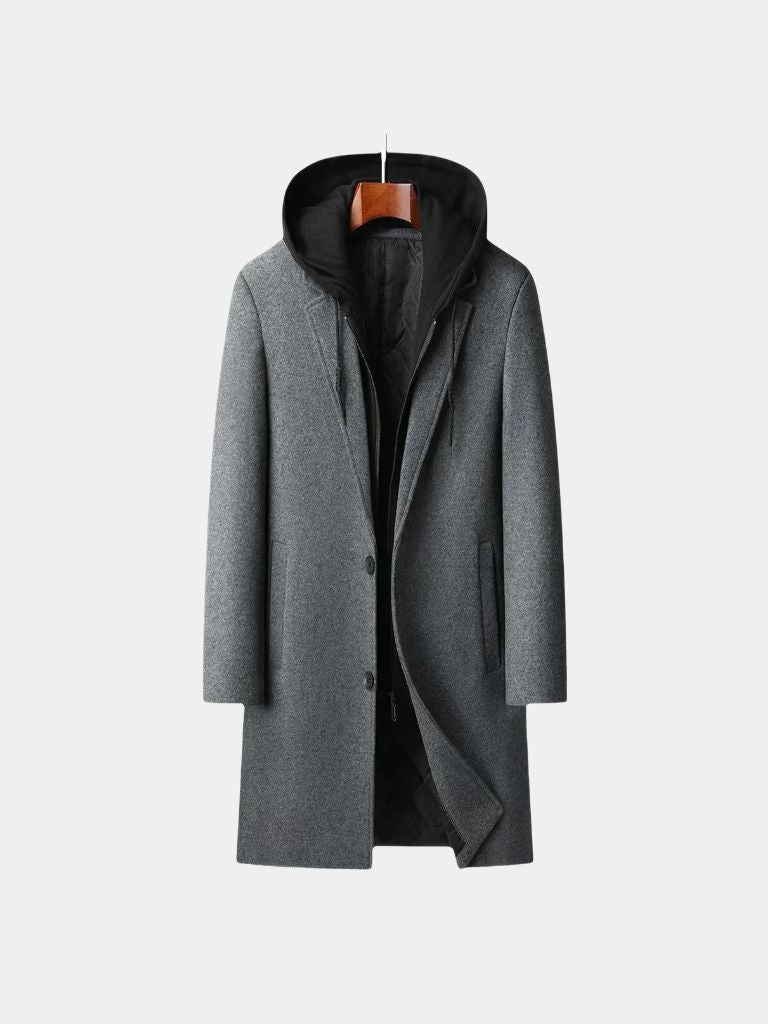Cappotto Metropolitan con cappuccio - Aurelio Club