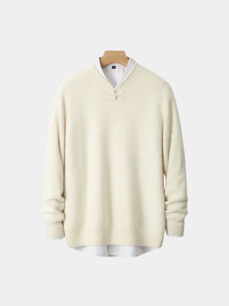 Maglia Kyoto in lana merino e cashmere - Aurelio Club