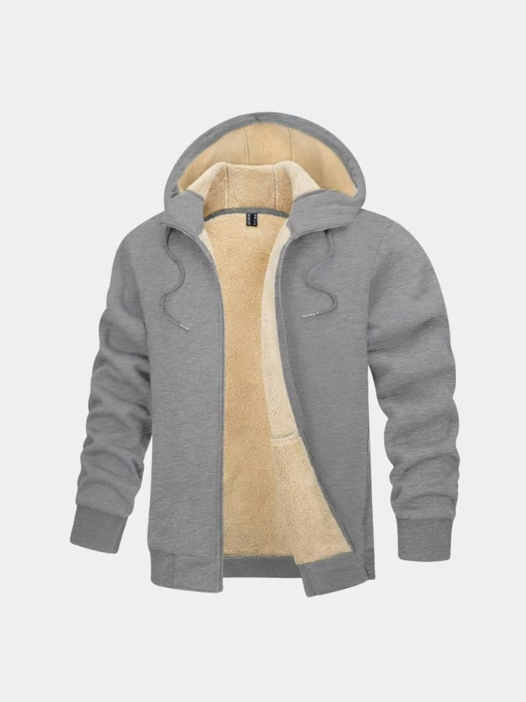 Giacca con cappuccio e fodera sherpa - Aurelio Club