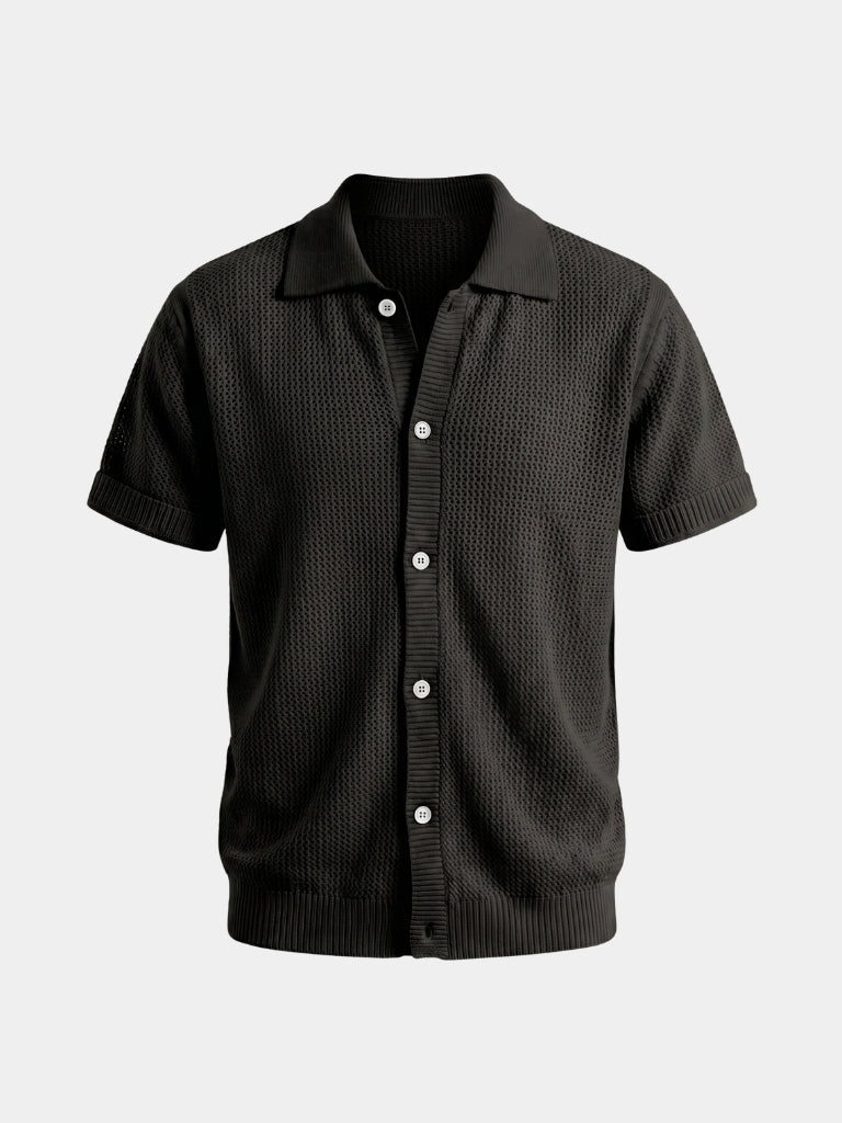 Camicia Artisan Panel a maniche corte - Aurelio Club