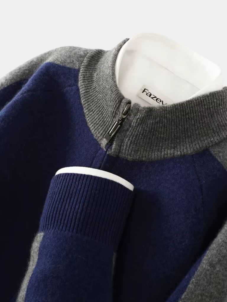 Completo Heritage in cashmere con cardigan e pantaloni - Aurelio Club