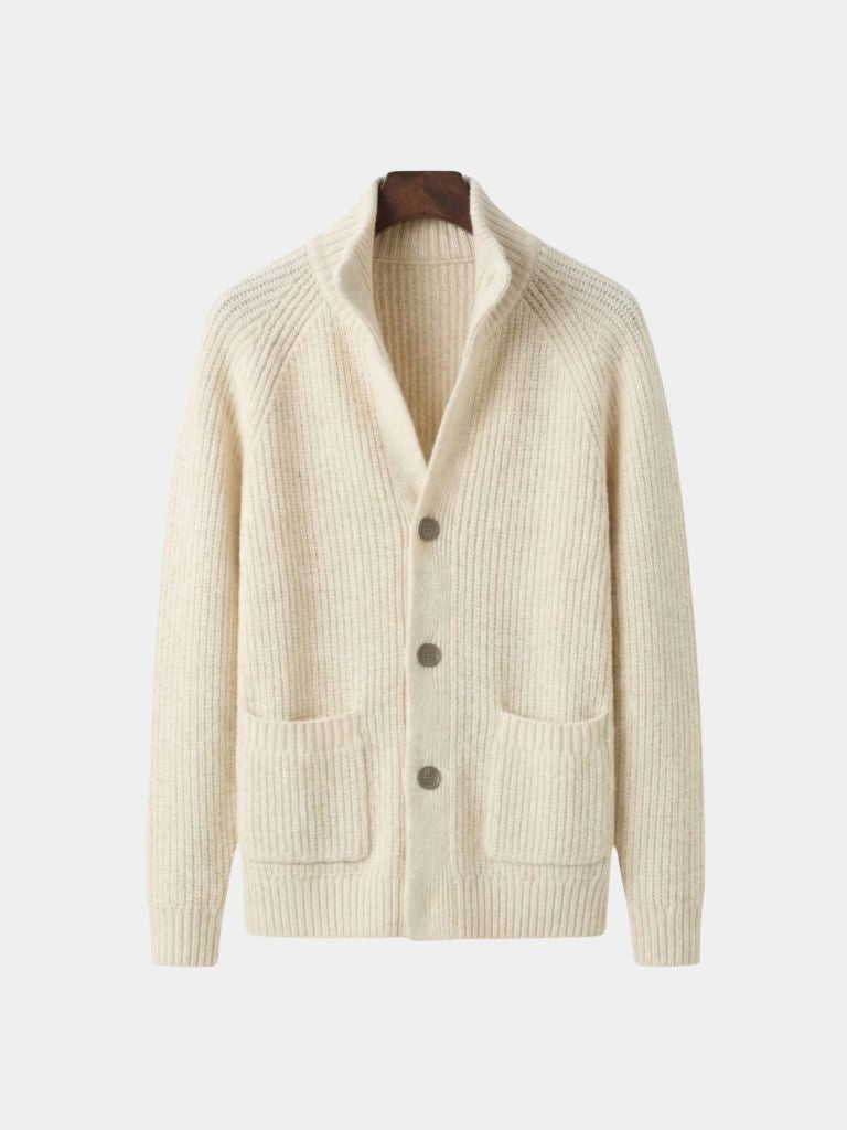 Cardigan Heritage con bottoni e tasche - Aurelio Club