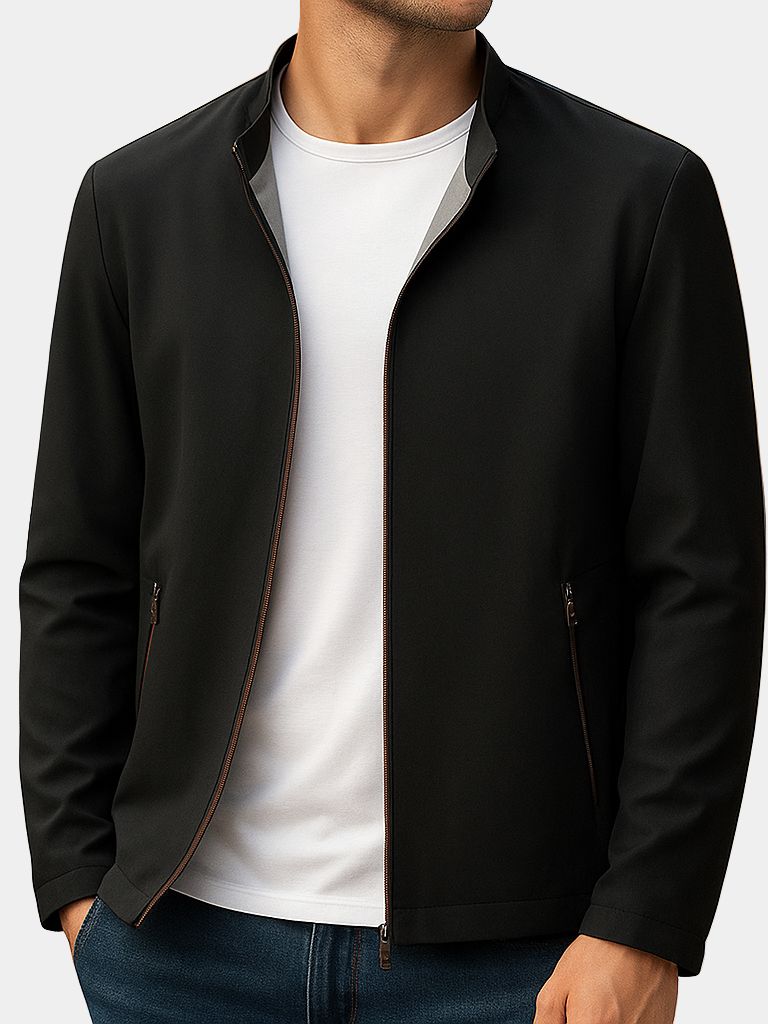 Giacca Lucien con zip - Aurelio Club