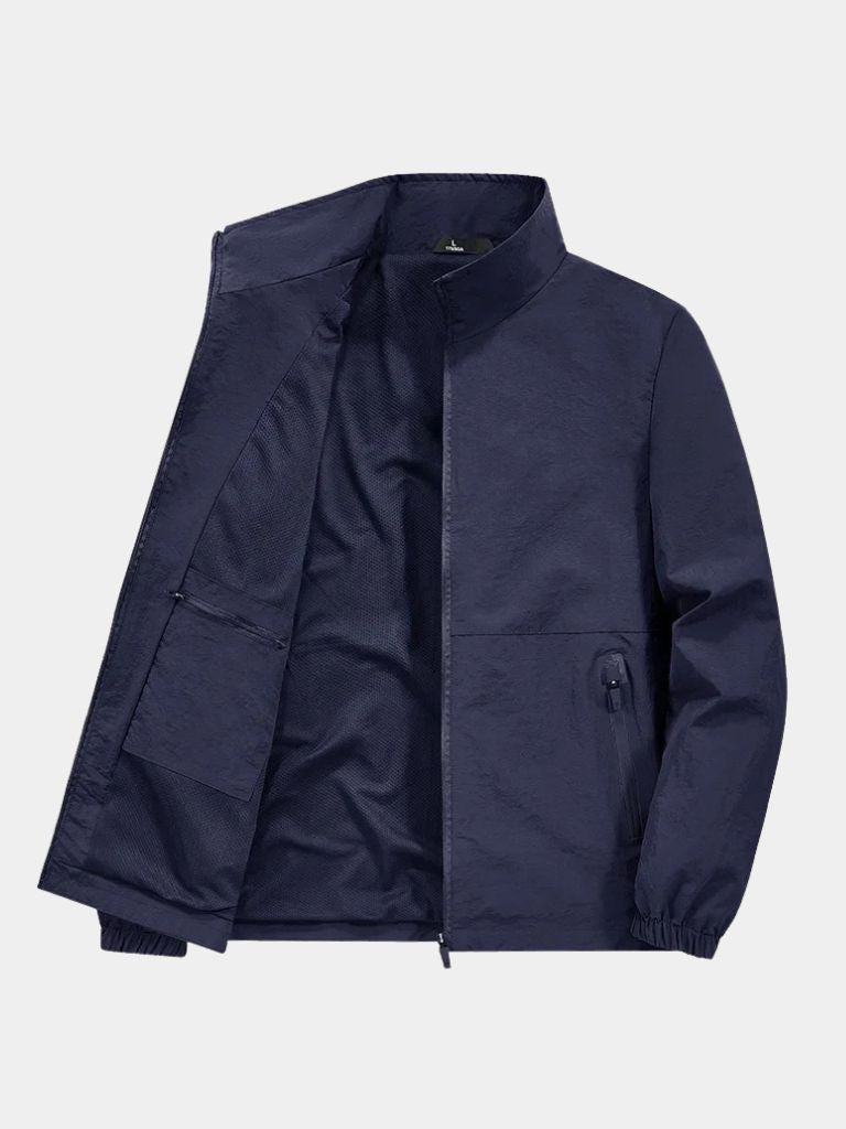 Giacca Utility con zip e tasche - Aurelio Club