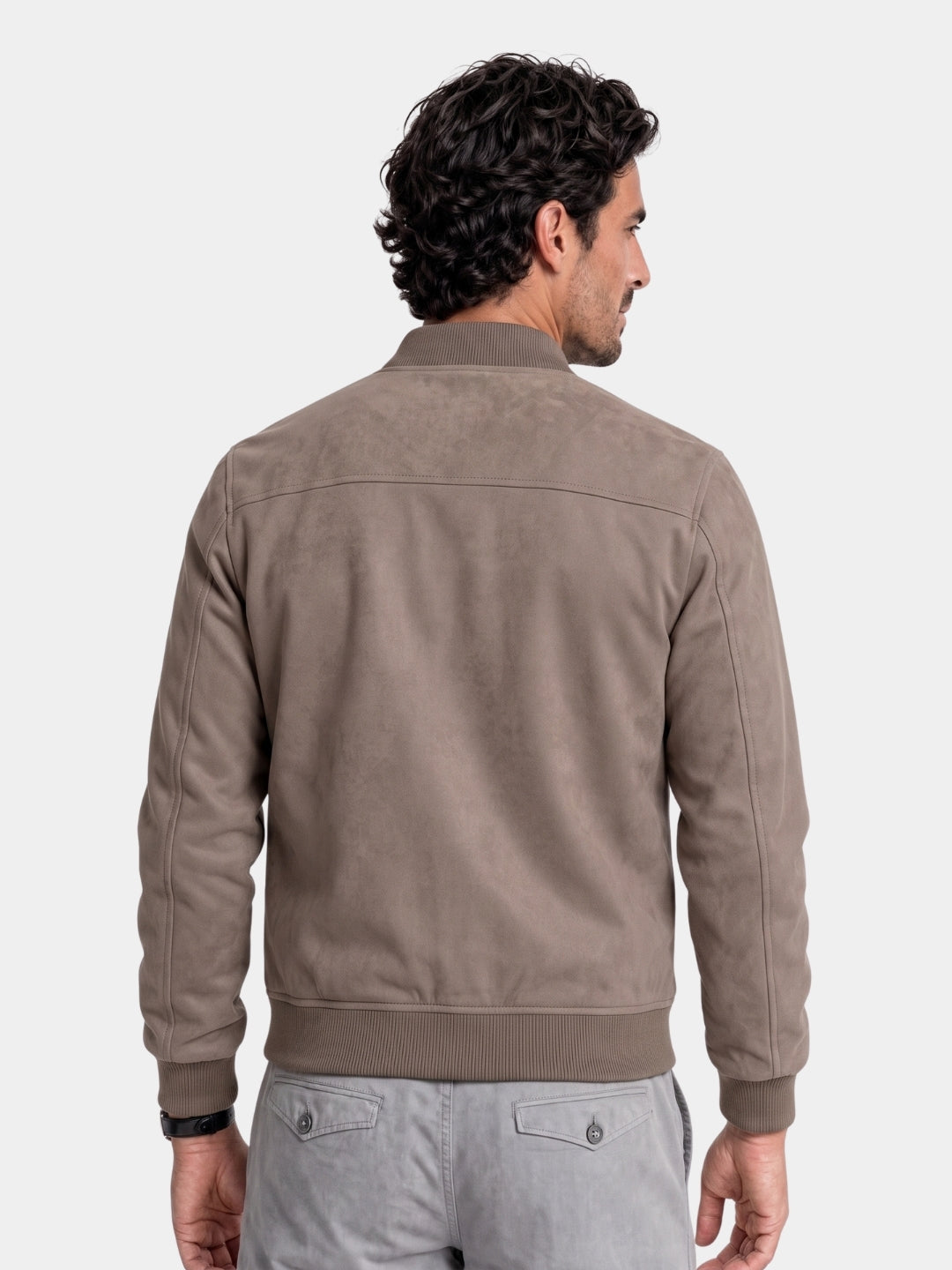 Bomber Ashwood effetto scamosciato - Aurelio Club