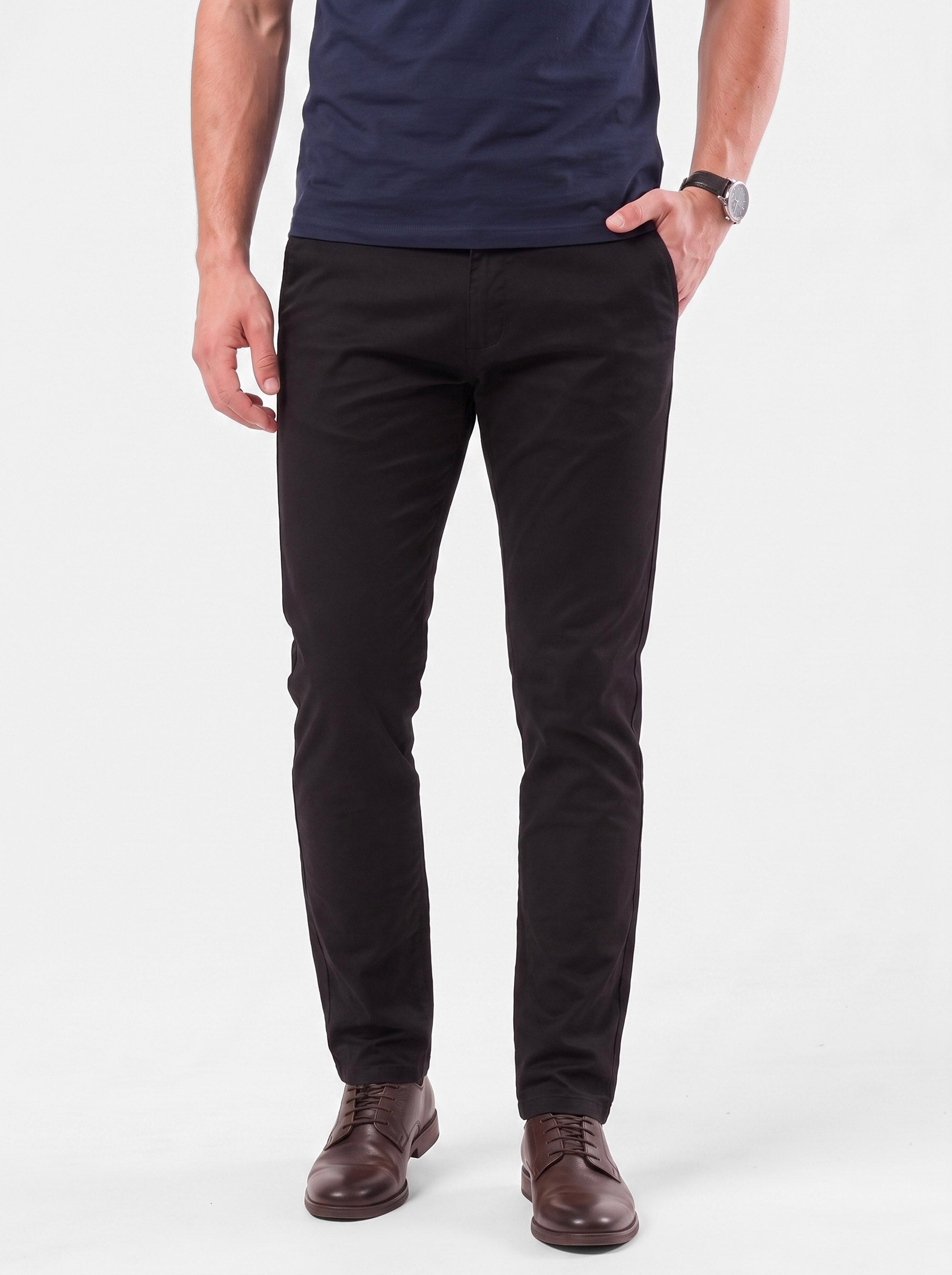 Pantaloni slim a gamba dritta - Aurelio Club