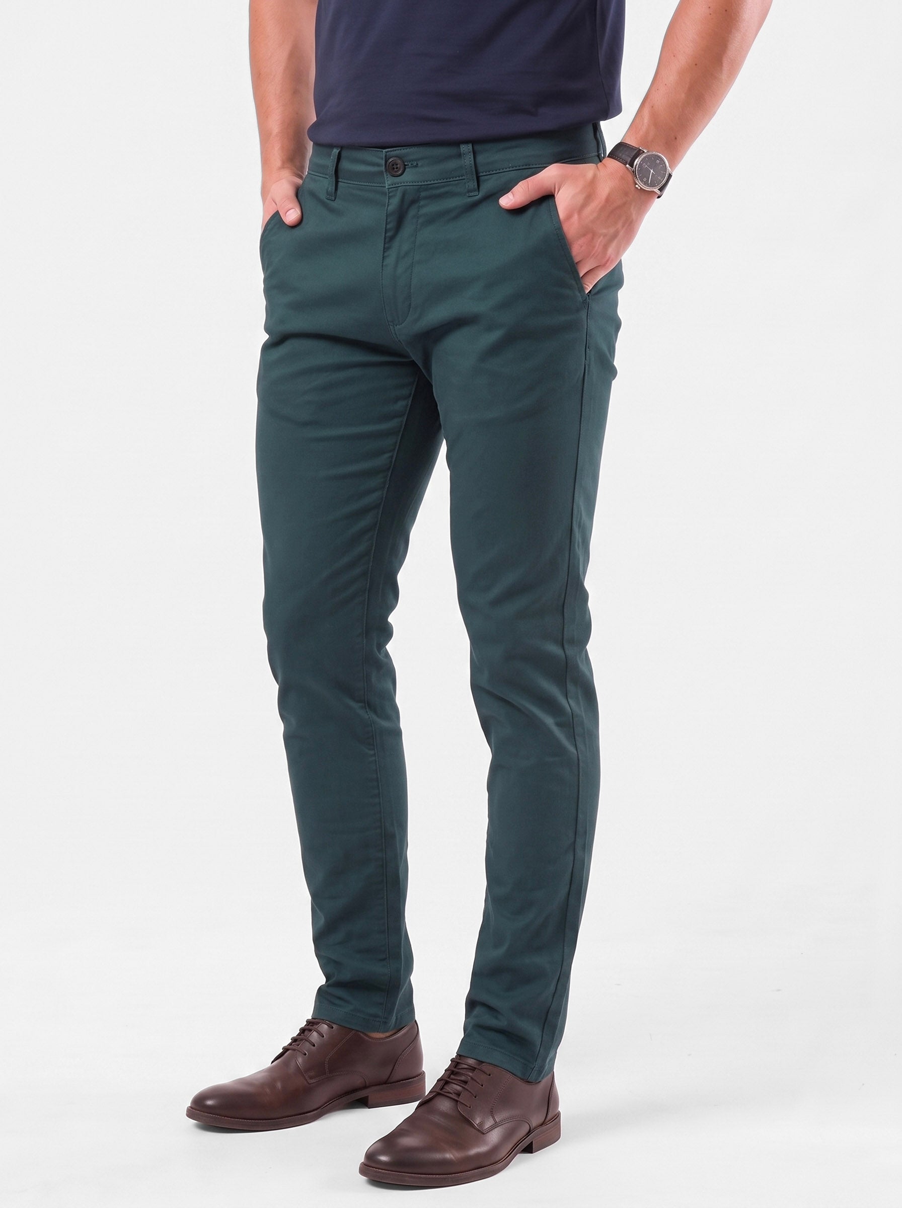 Pantaloni slim a gamba dritta - Aurelio Club