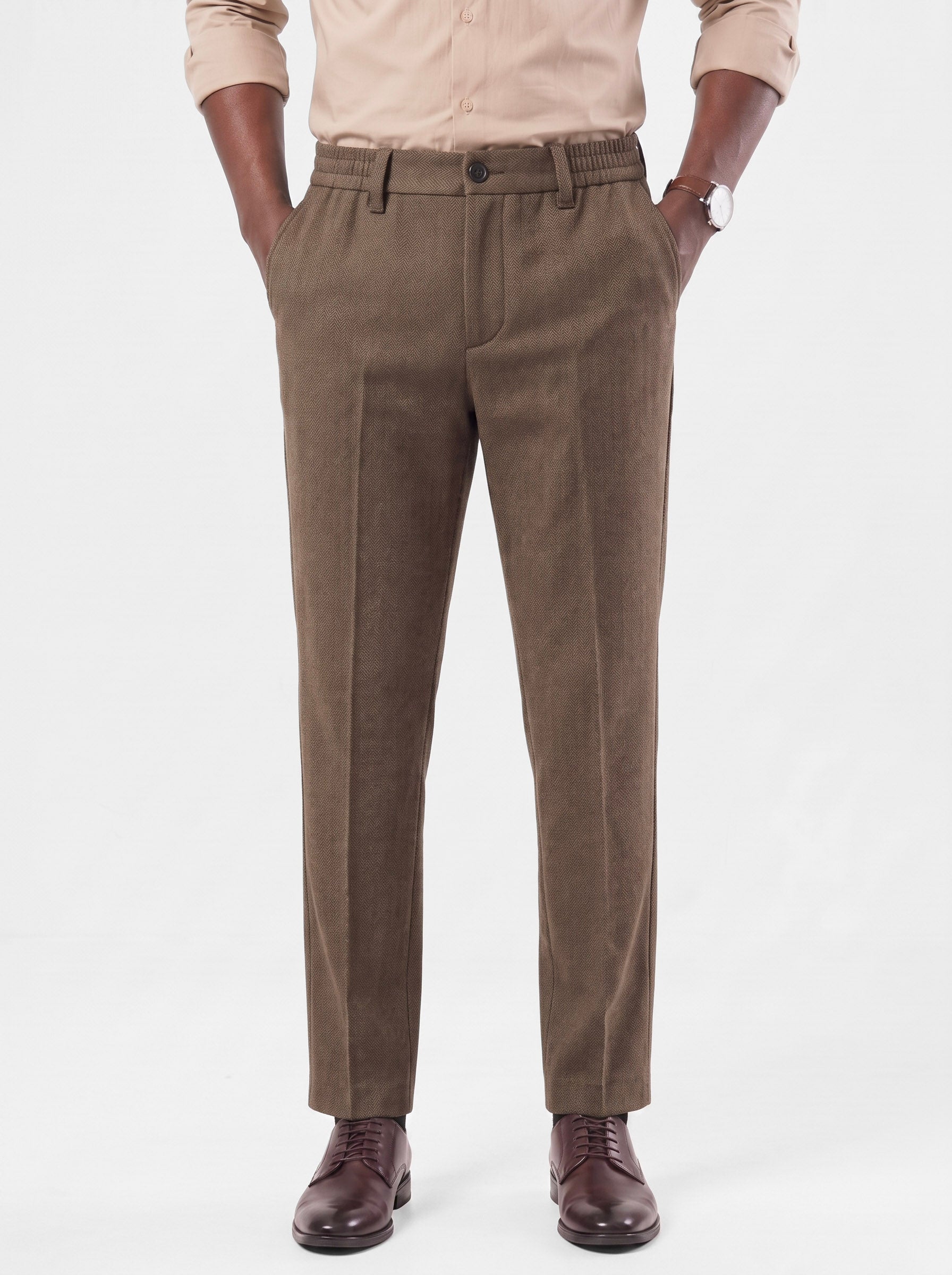 Pantaloni dritti elasticizzati - Aurelio Club