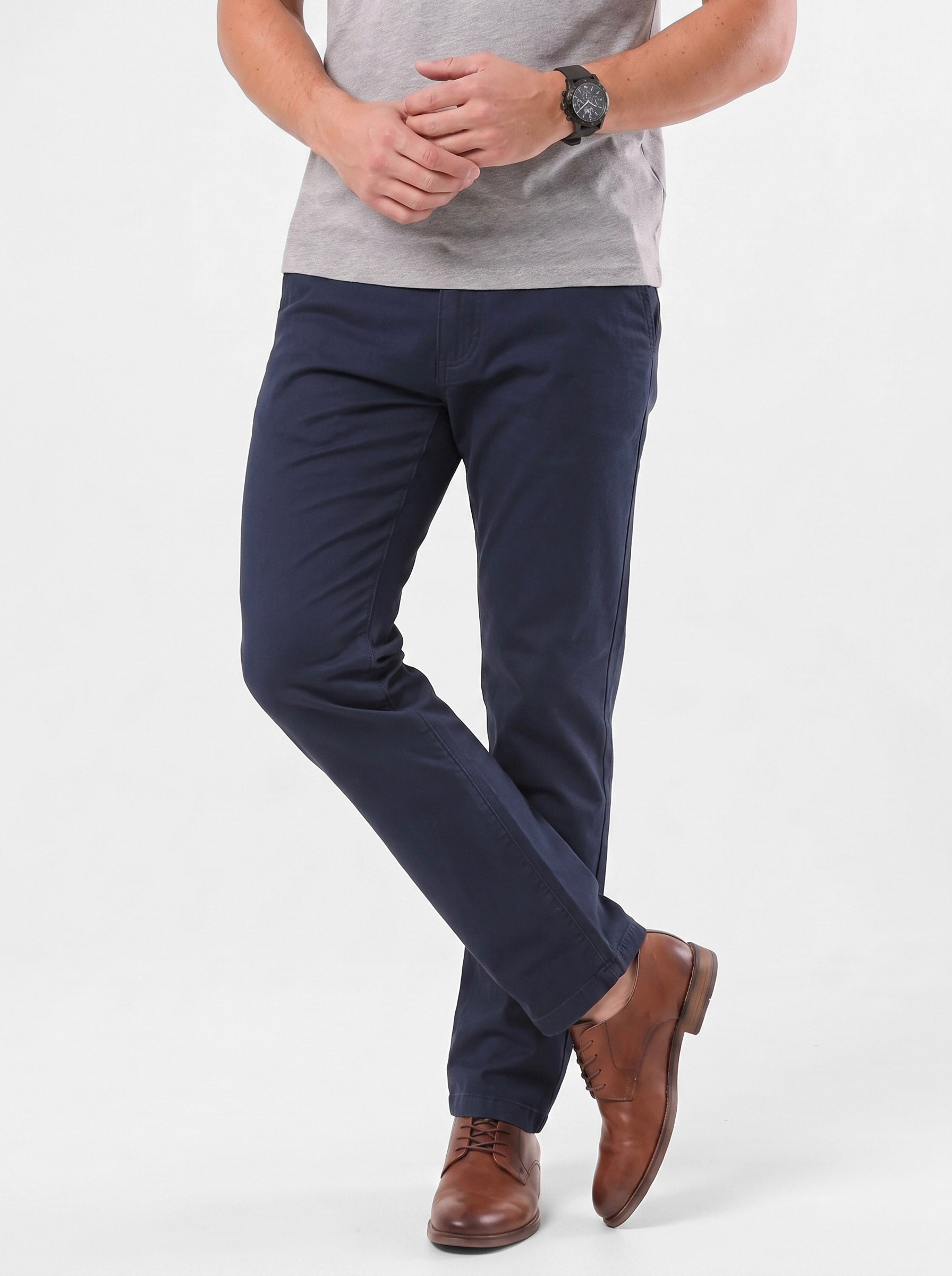 Pantaloni Minimal a gamba dritta - Aurelio Club