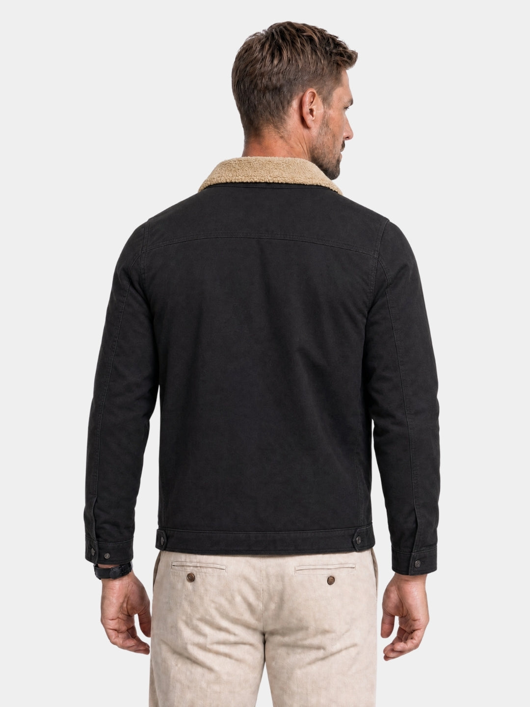 Bomber in pile d'ispirazione vintage - Aurelio Club