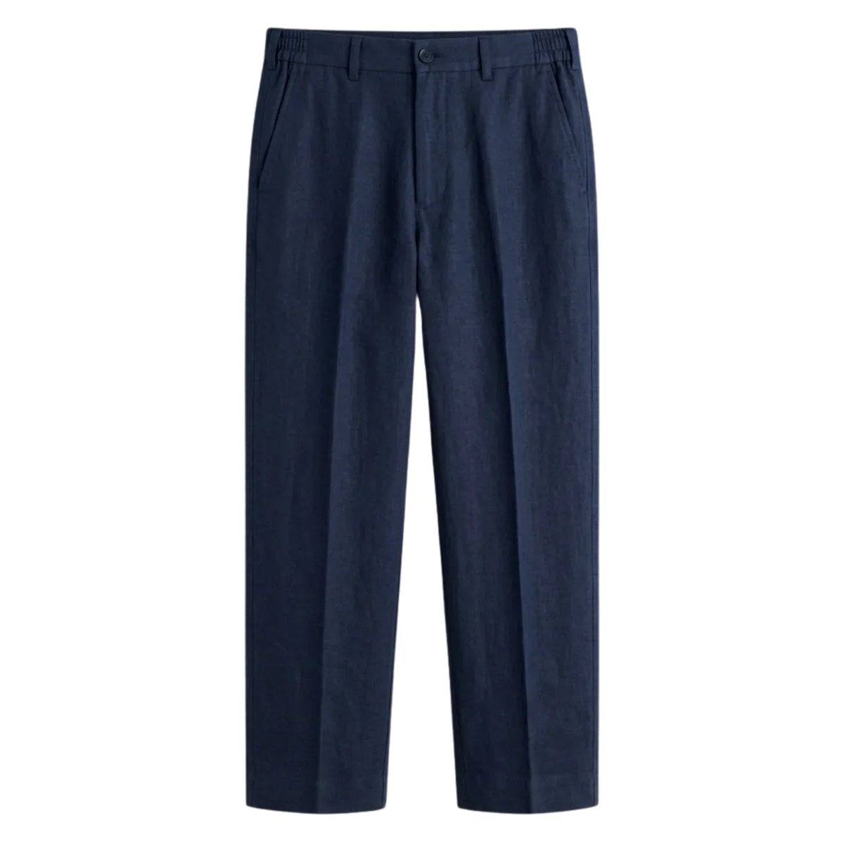 Pantaloni a gamba ampia color indaco - Aurelio Club