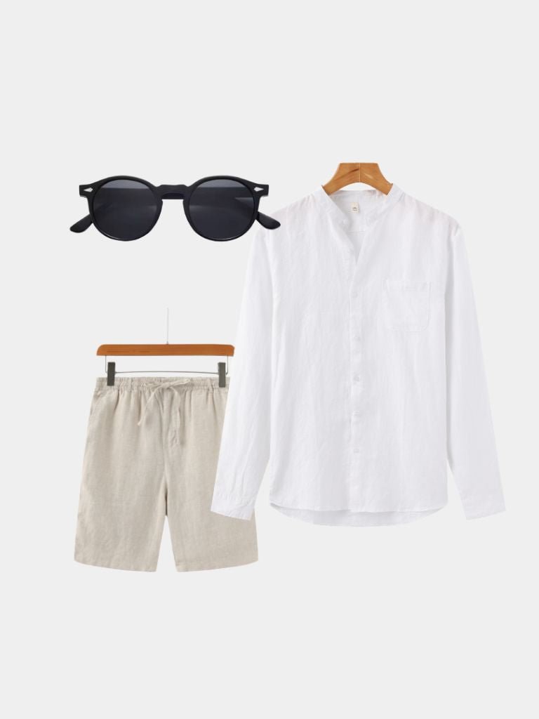 Completo Alba Riviera con camicia e bermuda - Aurelio Club