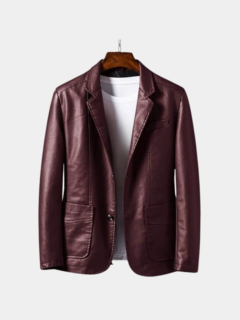 Giacca Bold Caramel in pelle - Aurelio Club