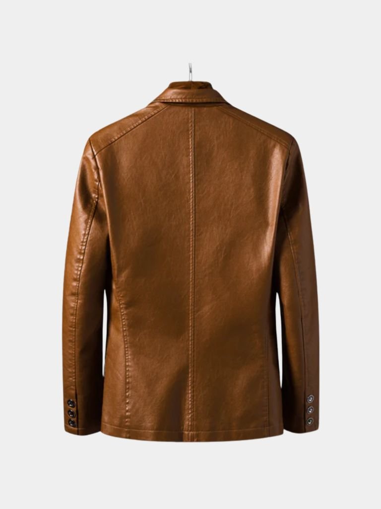 Giacca Bold Caramel in pelle - Aurelio Club