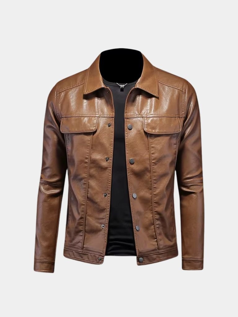Giacca Bronze Rebel in pelle - Aurelio Club