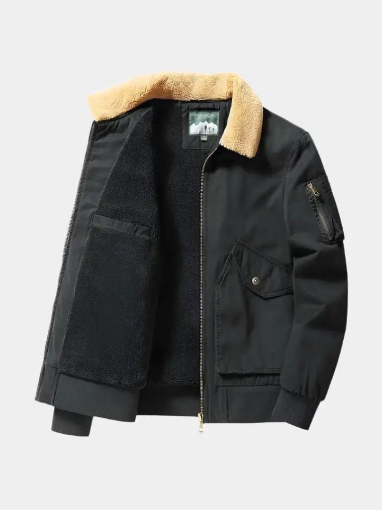 Giacca bomber in pile - Aurelio Club