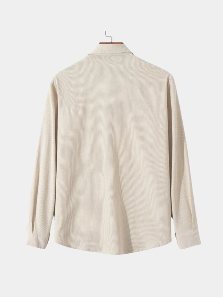 Camicia a maniche lunghe in velluto a coste - Aurelio Club