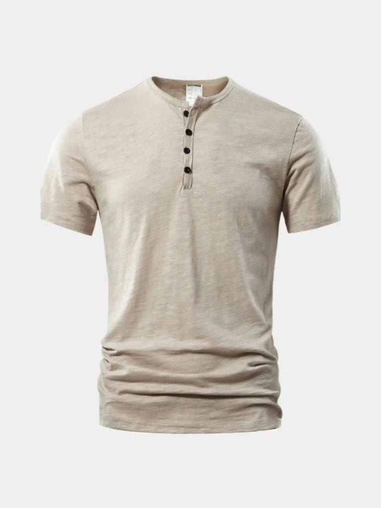 T-shirt serafino a maniche corte - Aurelio Club