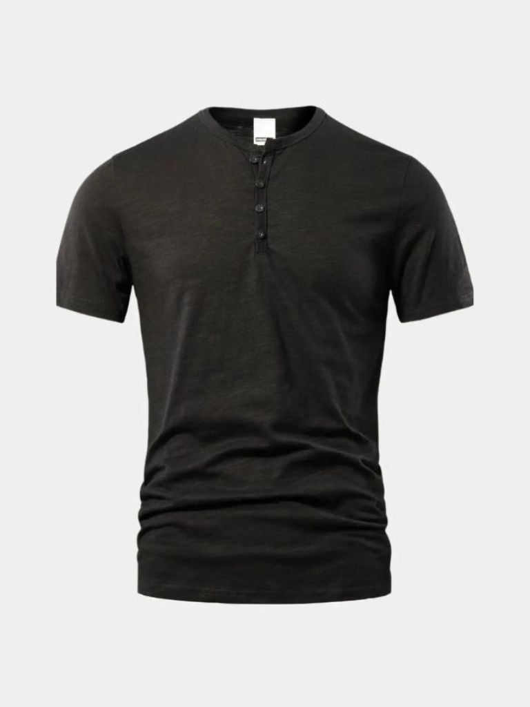 T-shirt serafino a maniche corte - Aurelio Club