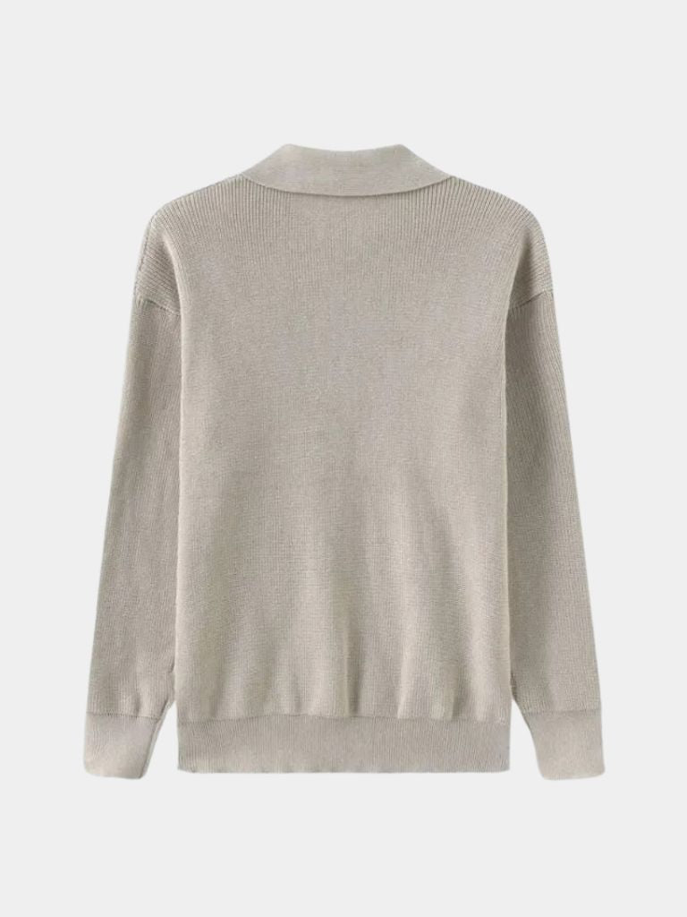 Pullover Essential con mezza zip - Aurelio Club